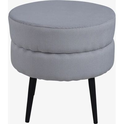 Vida XL Venture Home Hocker - Schwarz & Grau - 40x40x40 cm Vida XL Venture Home Hocker - Schwarz & Grau - 40x40x40 cm