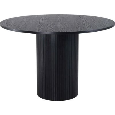 Venture Design Bianca Esstisch, Ø110, Schwarz Venture Design Bianca Esstisch, Ø110, Schwarz