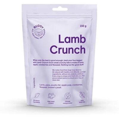 Buddy Lamm- och Blåbärs Hundgodis - Naturligt, Glutenfritt Buddy Lamm- och Blåbärs Hundgodis - Naturligt, Glutenfritt