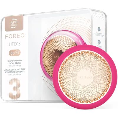 Dispozitiv sonică 5-in-1 FOREO UFO 3 - Fucsia Dispozitiv sonică 5-in-1 FOREO UFO 3 - Fucsia