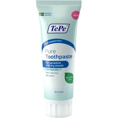 TePe Minzempfindliche Zahnpasta - 75ml TePe Minzempfindliche Zahnpasta - 75ml
