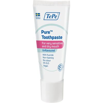 TePe Pure Unflavoured Zahnpasta - 75 ml - Zahnpasta TePe Pure Unflavoured Zahnpasta - 75 ml - Zahnpasta