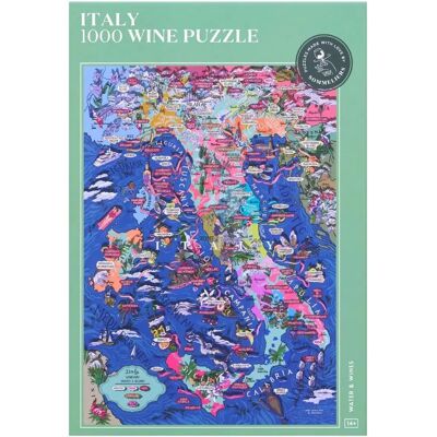 Water and Wines Italienischer Wein Puzzle - 1000 Teile Water and Wines Italienischer Wein Puzzle - 1000 Teile