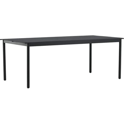 Venture Home Modena Gartentisch - Schwarz, 200x100cm Venture Home Modena Gartentisch - Schwarz, 200x100cm