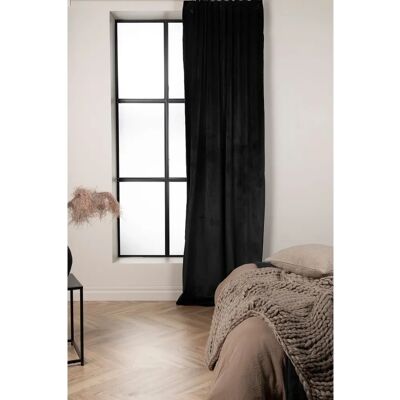 Venture Home Cortinas Mary Negras - 135X250 - Decoración Interior Venture Home Cortinas Mary Negras - 135X250 - Decoración Interior