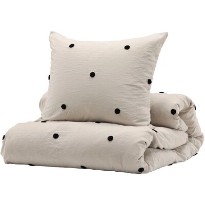 Venture Home Loke Bettwäsche-Set - Mikrofaser, Hellgrau, 150x200 Venture Home Loke Bettwäsche-Set - Mikrofaser, Hellgrau, 150x200