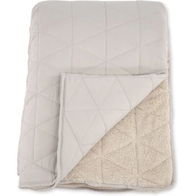 Venture Home Nilla Beige Vändbar Pläd - Sovrumsdekor Venture Home Nilla Beige Vändbar Pläd - Sovrumsdekor