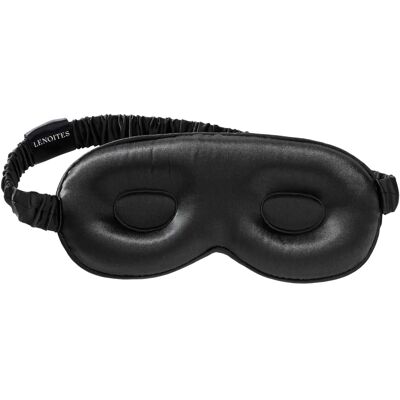 Lenoites Mulberry Silk Contour Sleep Mask - Schwarz Lenoites Mulberry Silk Contour Sleep Mask - Schwarz