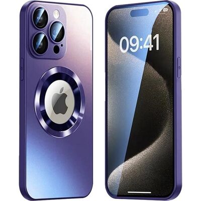 SiGN Magnetischer iPhone 16 Pro Schutz mit Linse - Lila SiGN Magnetischer iPhone 16 Pro Schutz mit Linse - Lila