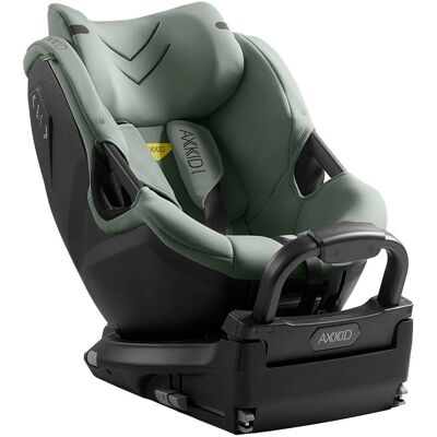 Axkid Spinkid 2 Drehbarer Autositz Nordic Bloom Grün - Kindersitz Axkid Spinkid 2 Drehbarer Autositz Nordic Bloom Grün - Kindersitz
