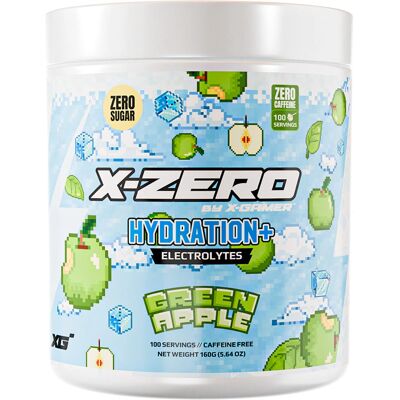 X-Gamer X-Zero Green Apple Hydration+ - Elektrolyt Dryckesblandning X-Gamer X-Zero Green Apple Hydration+ - Elektrolyt Dryckesblandning