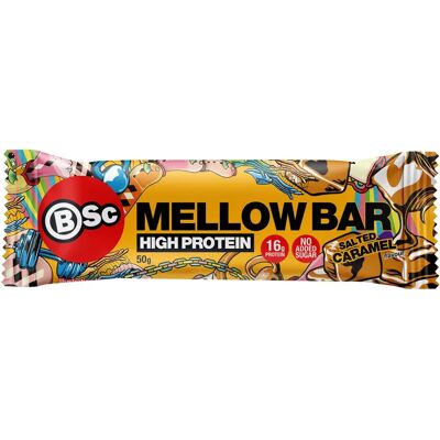 BSC Mellow Bar - 50g Saltet Karamell - Proteinbar BSC Mellow Bar - 50g Saltet Karamell - Proteinbar