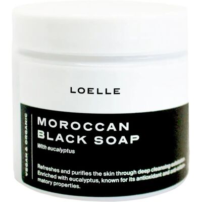Jabón negro marroquí Loelle 200 g - Jabón negro Jabón negro marroquí Loelle 200 g - Jabón negro