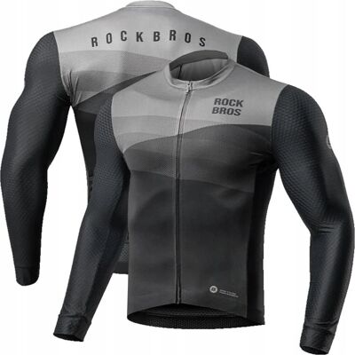 Rockbros Herren Velotrikot Langarm - Frühling/Sommer - M Rockbros Herren Velotrikot Langarm - Frühling/Sommer - M