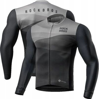 Rockbros Herren Langarm Velotrikot - Frühling/Sommer - XXL Rockbros Herren Langarm Velotrikot - Frühling/Sommer - XXL