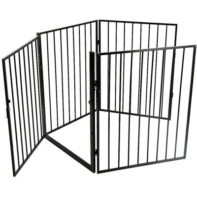 Skecten - 240x75 - negro - Barrera para chimenea Skecten - 240x75 - negro - Barrera para chimenea