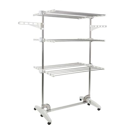 Skecten - Stendibiancheria 3 livelli - Weiß - Drying rack Skecten - Stendibiancheria 3 livelli - Weiß - Drying rack