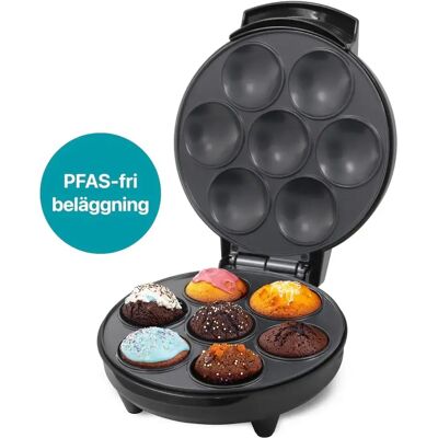 Champion Musta Muffin-jauhe - Kompakti 7 Muffins Non-Stick Champion Musta Muffin-jauhe - Kompakti 7 Muffins Non-Stick