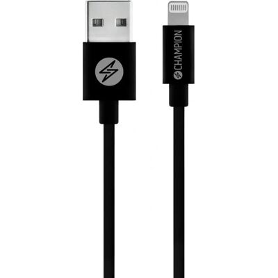 Apple MFI Lightning Kaapeli - 2m Musta - Lataus & Synkronointi Apple MFI Lightning Kaapeli - 2m Musta - Lataus & Synkronointi
