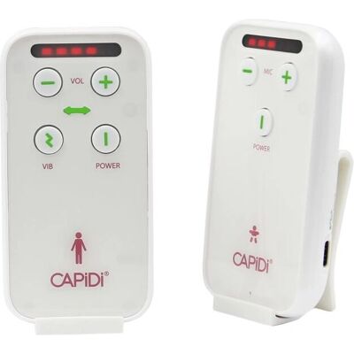 Capidi 2.0 Babyphone - Kabellos, Weiß Capidi 2.0 Babyphone - Kabellos, Weiß