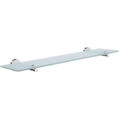 Smedbo Badezimmerkonsole HK347 Mattes Glas Chrom - Badzubehör Smedbo Badezimmerkonsole HK347 Mattes Glas Chrom - Badzubehör