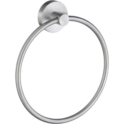 Smedbo Gebürsteter Chrom Handtuchring - Badaccessoire Smedbo Gebürsteter Chrom Handtuchring - Badaccessoire