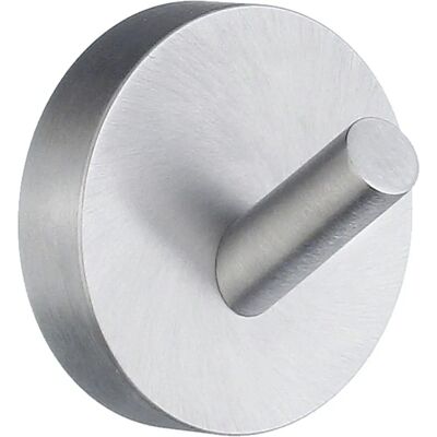 Smedbo Geborsteld Chrome Badhaak - 48mm - Dubbellijnige Handdoekhaak Smedbo Geborsteld Chrome Badhaak - 48mm - Dubbellijnige Handdoekhaak