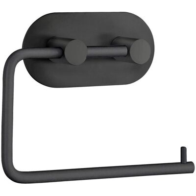 Sort selvklæbende toiletpapirholder fra Beslagsboden - BB1097 Sort selvklæbende toiletpapirholder fra Beslagsboden - BB1097