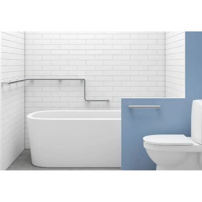 Smedbo Chrom Badkarshandtag - 40cm - Badkarshandtag Smedbo Chrom Badkarshandtag - 40cm - Badkarshandtag