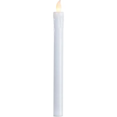Star Trading LED-kynttilä - 25cm Valkoinen Antiikkityyli - Sisäkäyttö Star Trading LED-kynttilä - 25cm Valkoinen Antiikkityyli - Sisäkäyttö