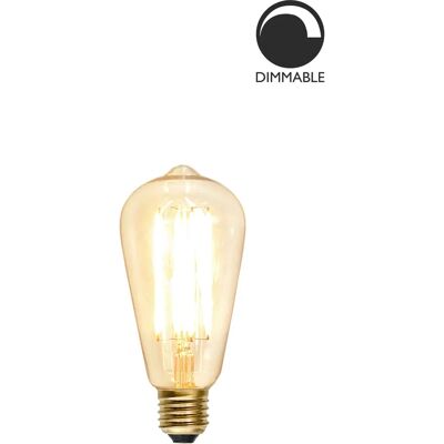 Star Trading LED Edison Pääri - 2100K Lämmin Valkoinen 3,6W Dimmable Star Trading LED Edison Pääri - 2100K Lämmin Valkoinen 3,6W Dimmable