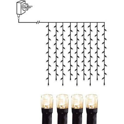 Star Trading MicroLED-Lichterkette 1x1m Schwarzes Kabel Star Trading MicroLED-Lichterkette 1x1m Schwarzes Kabel