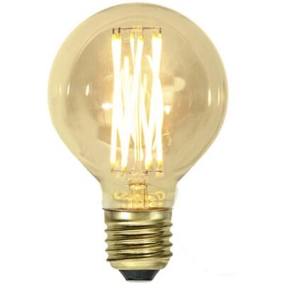 Star Trading Vintage Gold LED Säädettävä E27 Lamppu - Energiansäästövalo Star Trading Vintage Gold LED Säädettävä E27 Lamppu - Energiansäästövalo