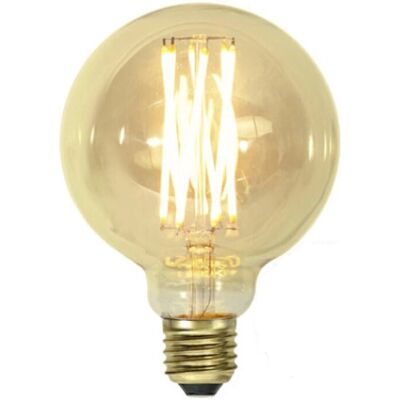 Star Trading LED Vintage Gold E27 1800K - Energiaa säästävä lamppu Star Trading LED Vintage Gold E27 1800K - Energiaa säästävä lamppu