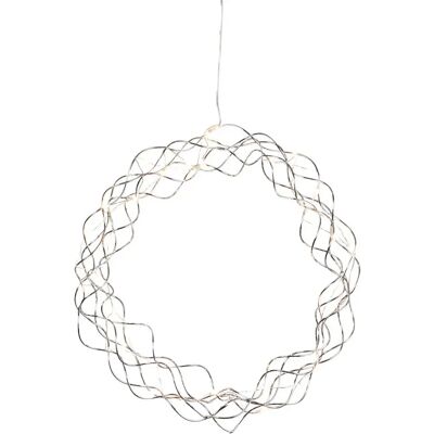 Girlanda LED StarTrading Curly - 30 ciepłe - 30cm - Metal Girlanda LED StarTrading Curly - 30 ciepłe - 30cm - Metal
