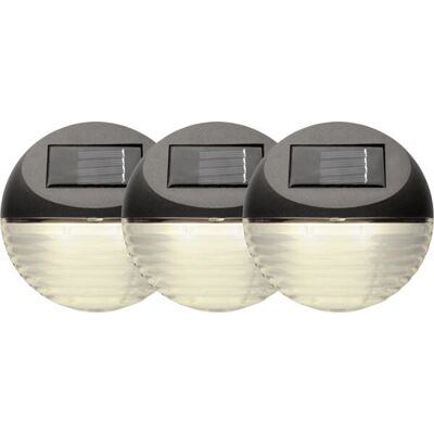 StarTrading Fency Solar Wandleuchten - 3er Pack Außen Dekorative Lampen StarTrading Fency Solar Wandleuchten - 3er Pack Außen Dekorative Lampen