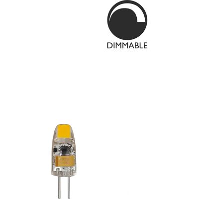 Globen Lighting G4 LED-pære - Klar - 2800K - 100lm - Dimmbar Globen Lighting G4 LED-pære - Klar - 2800K - 100lm - Dimmbar