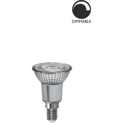 Globen Lighting L190 LED-pære - Dimmbar, 380lm, E14, Sølv - LED-pære Globen Lighting L190 LED-pære - Dimmbar, 380lm, E14, Sølv - LED-pære