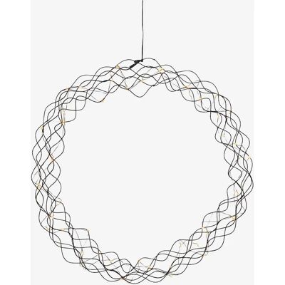 Star Trading - Curly 50 cm - Sort - Decorativ julebelysning Star Trading - Curly 50 cm - Sort - Decorativ julebelysning