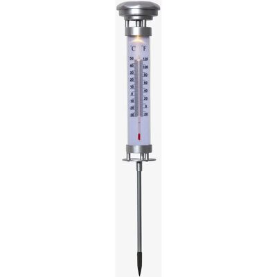 StarTrading Celsius Solarthermometer - Warmweiß LED - H: 57,5cm - D: 9cm - Thermometer StarTrading Celsius Solarthermometer - Warmweiß LED - H: 57,5cm - D: 9cm - Thermometer