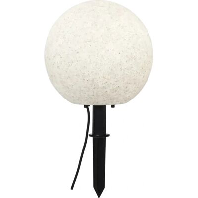 StarTrading Gartenkugel STONE - Erdspieß - H: 29cm - D: 30cm - Fassung E27 - Außen - grau StarTrading Gartenkugel STONE - Erdspieß - H: 29cm - D: 30cm - Fassung E27 - Außen - grau