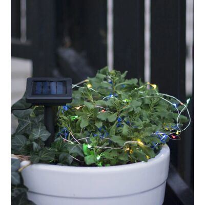 Star Trading LED Aurinkosarjan Dew Drop - 50 LED - Hopea Star Trading LED Aurinkosarjan Dew Drop - 50 LED - Hopea