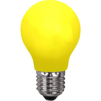 Star Trading LED-lamppu - Keltainen - 0,9 W E27 Star Trading LED-lamppu - Keltainen - 0,9 W E27