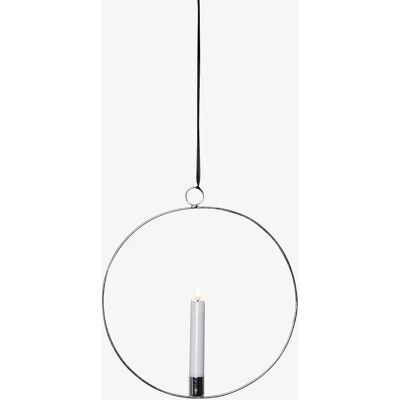 STAR TRADING LED Lys med Ring - Indendørs Dekoration - Sølv STAR TRADING LED Lys med Ring - Indendørs Dekoration - Sølv