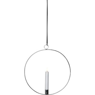STAR TRADING Bougie LED avec Anneau - Décoration Intérieure - Argent - Publicité STAR TRADING Bougie LED avec Anneau - Décoration Intérieure - Argent - Publicité