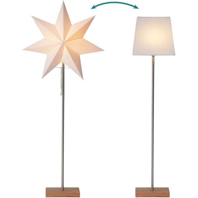 Biała LED lampa stojąca Star Trading - Dekoracja wnętrz Biała LED lampa stojąca Star Trading - Dekoracja wnętrz