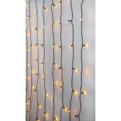 Star Trading LED-Lichtvorhang - GOLDEN LED Serie - 120 Ultra Warmweiße LEDs - 1,3x2m - LED Lichterkette Star Trading LED-Lichtvorhang - GOLDEN LED Serie - 120 Ultra Warmweiße LEDs - 1,3x2m - LED Lichterkette