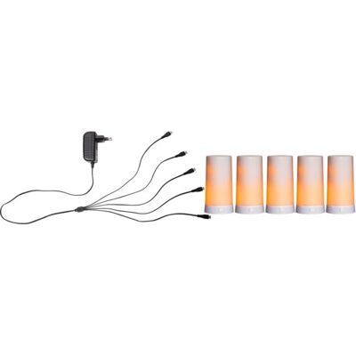 StarTrading LED Windlicht Kerze DINER START - Bewegliche LED Flamme - H: 13cm - StarTrading LED Windlicht Kerze DINER START - Bewegliche LED Flamme - H: 13cm -