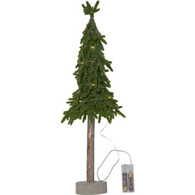Star Trading Batteridrevet Grøn Juletræ - 55cm Star Trading Batteridrevet Grøn Juletræ - 55cm