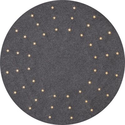 Star Trading Grau Filzteppich 80cm - Indoor Weihnachtsdeko Star Trading Grau Filzteppich 80cm - Indoor Weihnachtsdeko